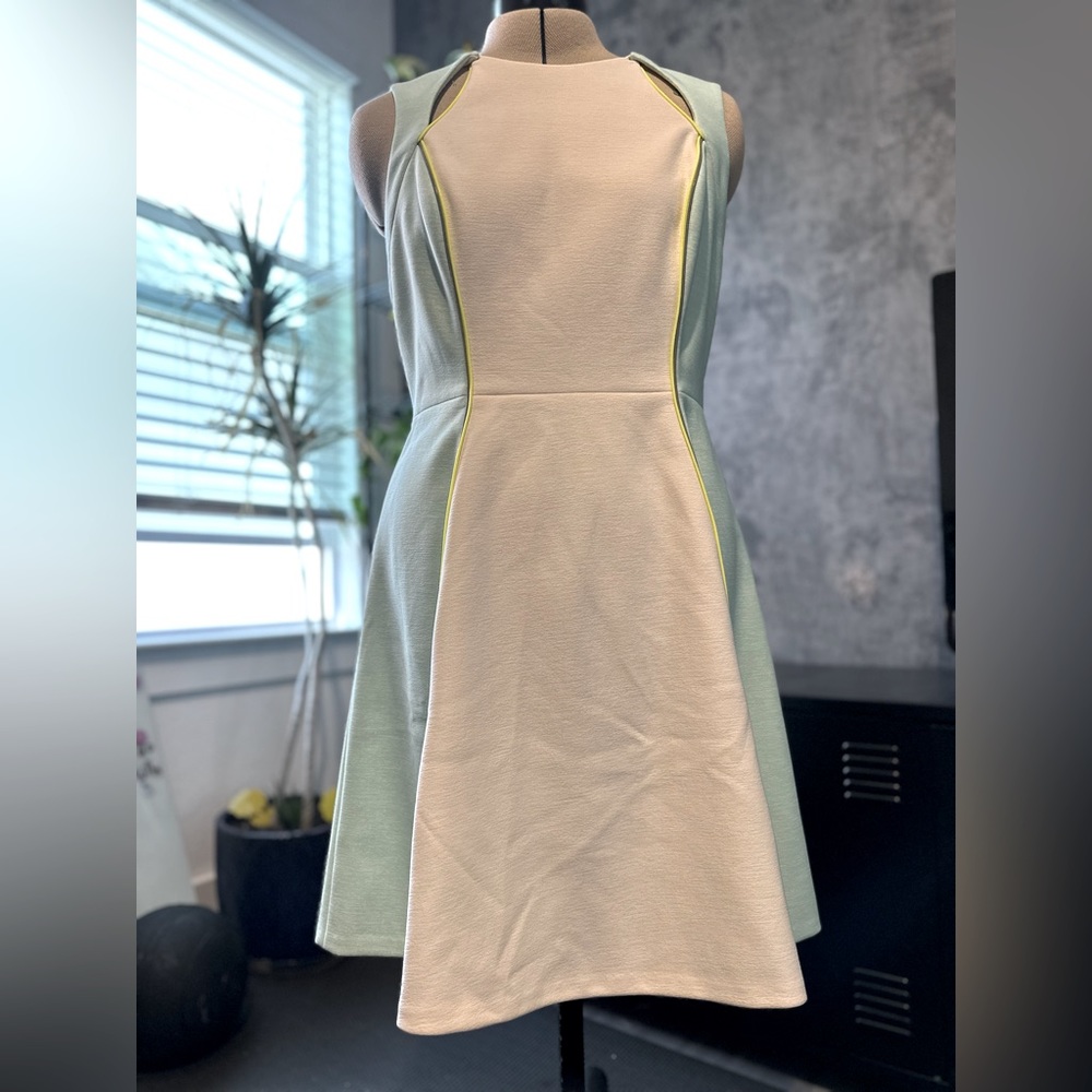 Catherine Malandrino A-Line Dress Size L Crew Neck Mini - Picture 2 of 3